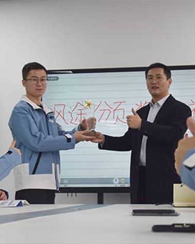 負(fù)氧離子傳感器企業(yè)銷冠頒獎(jiǎng)